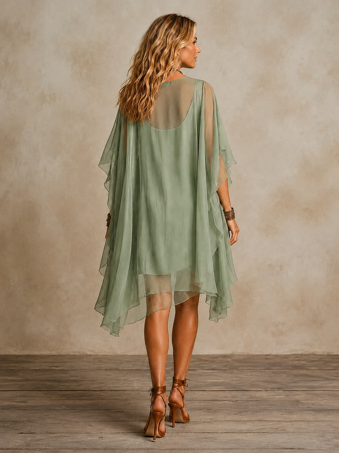 Ella Tiered Boho Mini Dress
