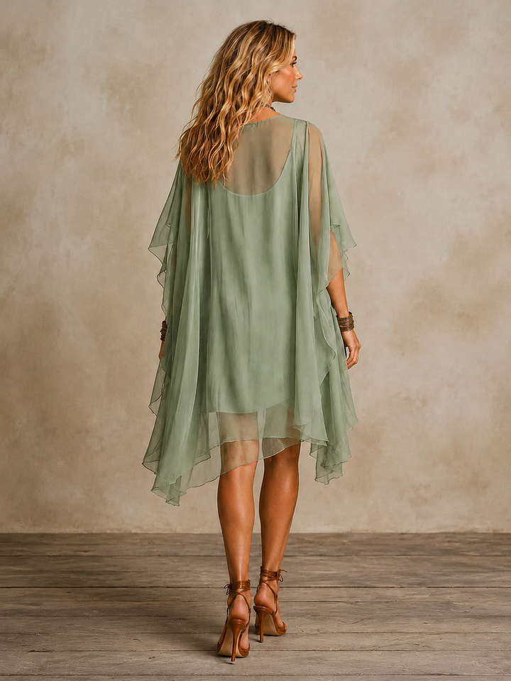 Ella Tiered Boho Mini Dress