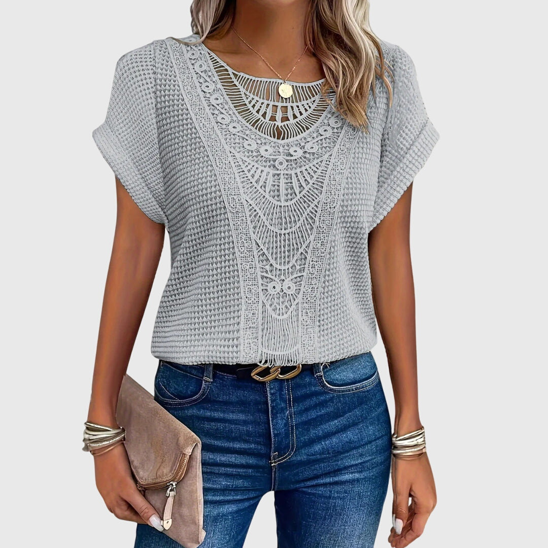 Pearl™ | Elegant Ibiza Style Blouse