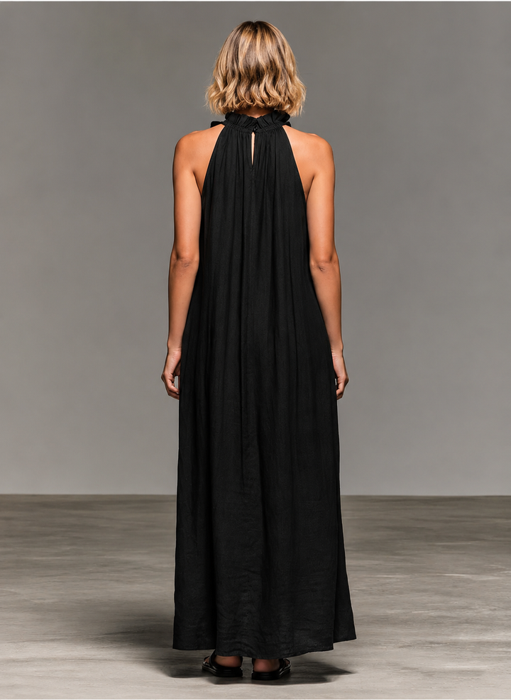 Emma Soft Ruffle Maxi Dress