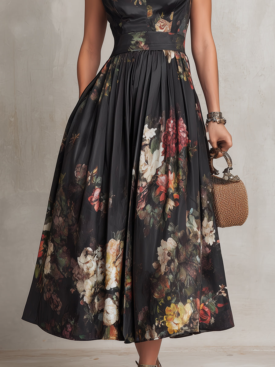 Mia Keyhole Pleated Satin Top
