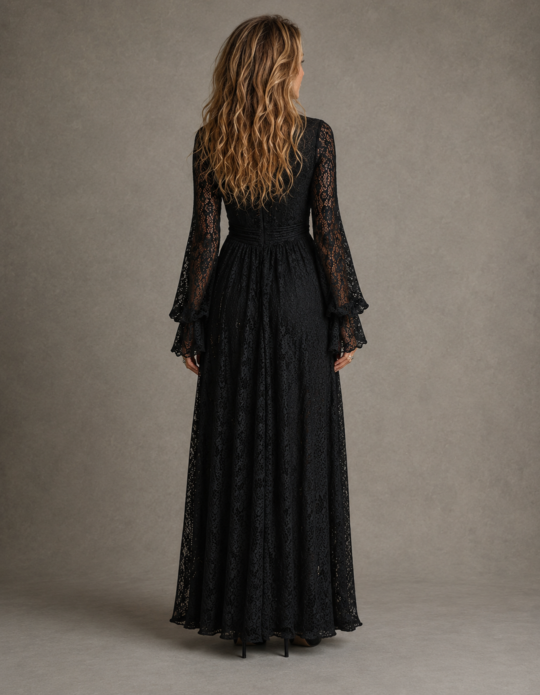 Charlotte Plunging V-Neck Maxi Dress for Women