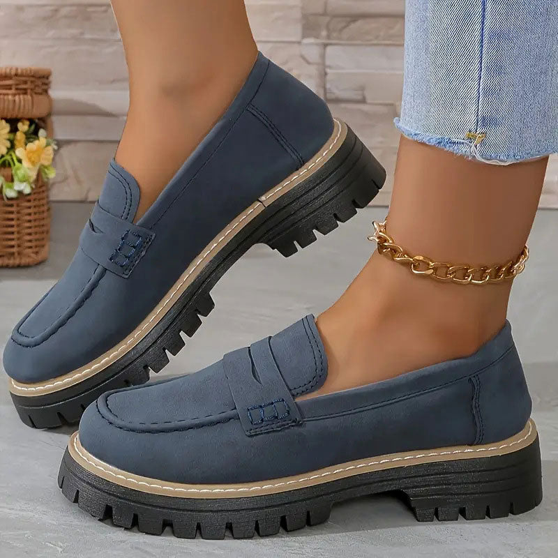 Elara | All-Day Comfort Chunky Loafers